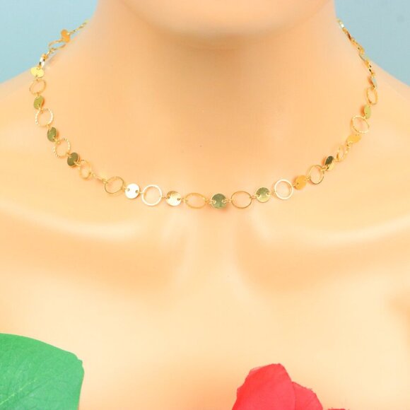 Delicate & Contemporary Necklace Chain, A Lovely Choice for Women, EVCH1639 - Picture 5 of 10